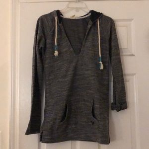 Comfy hooded tunic